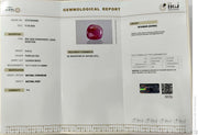 5.44/CT Natural Old Burma Ruby with IIGJ Govt. Lab Certificate-15737S204508